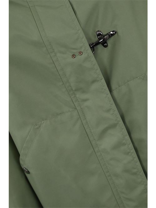 Parka in popeline tecnico Verde FAY | NAW12503240 AXXV408